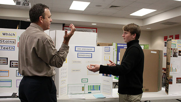 Testing Limits: Research Students Advance to Regional Fair