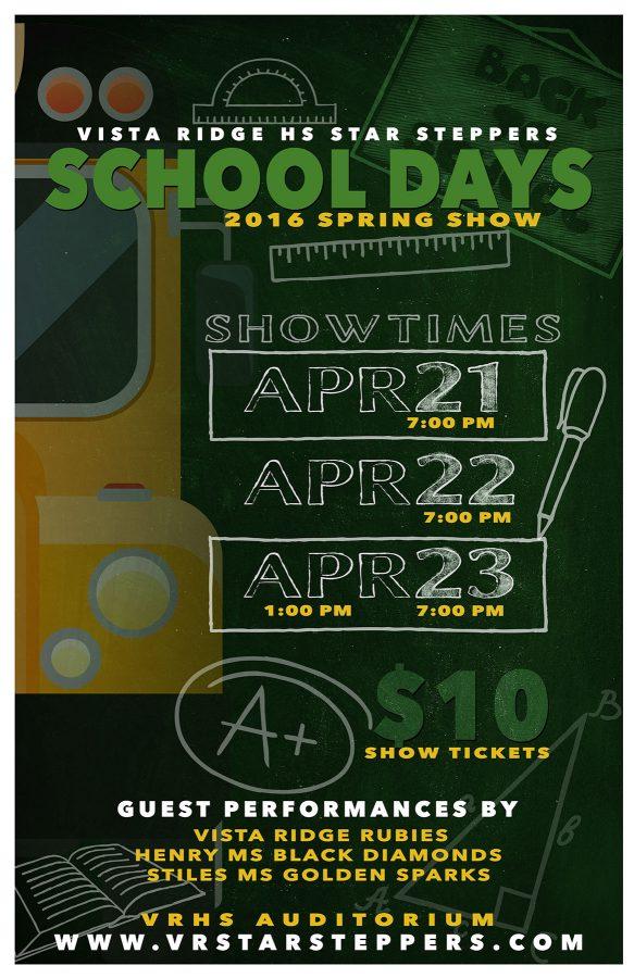 Star Steppers School Days Spring Show opening night Thursday