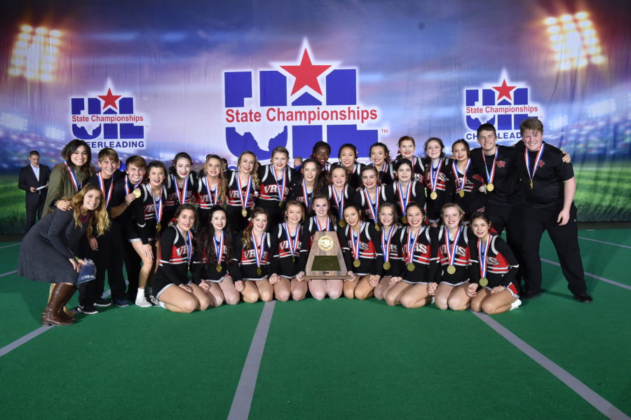 Cheer team places third at state