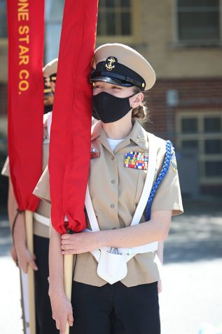 NJROTC Competes at Central Catholic Drill Meet