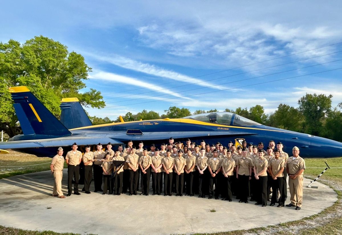 Lone Star Company NJROTC competed at the National Competition in Naval Air Station in Pensacola, Florida, 2023-2024
